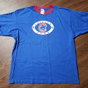 Y2K Vintage 2006 Chicago Cubs 2XL Ringer T-Shirt